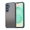 For Samsung Galaxy S25+ 5G Fan Dun Series TPU Hybrid PC Frosted Phone Case(Blue)