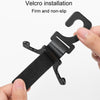 Car Electrical Bike Dual Hooks Stroller Portable Multi-Purpose Pole Hangers(Black)