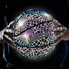 MILACHIC Number 7 Rainbow Reflective Cool Basketball(Spider Pattern 6735)