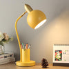 YY-1109 Student Desk LED Eye Protection Lamp with Pen Holder, CN Plug, Specification: Tricolor(Yellow)