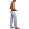Comfortable Lounge Pants Homme Sleep Bottoms, Size:XXL (Gray)