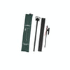 Outdoor Camping Telescopic Double Hook Folding Light Stand(Black)
