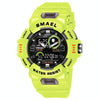 SMAEL 8063 Outdoor Electronic Alarm Sports Watch Double Showed Astronaut Student Watch(Green)