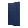 For iPad 10.2 2021 / 2020 / 2019 TPU Horizontal Deformation Flip Leather Case with Holder(Blue)