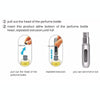 Portable Mini Aluminum Refillable Perfume Bottle Spray Empty Cosmetic Containers Atomizer, Capacity:5ml(Silver)