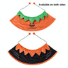 Halloween Pet Cloak, Orange/Black, Reversible, M (Medium Dogs)