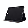 For Galaxy Tab S3 9.7 T820 TPU Horizontal Flip Leather Case with Holder & Card Slot & Sleep / Wake-up Function(Black Gold)