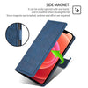 For Samsung Galaxy S25 Ultra 5G Skin Feel Crocodile Magnetic Clasp Leather Phone Case(Blue)