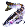 HENGJIA JM064 Multi-section Fish Minnow Bionic Fake Lures Sea Fishing Sinking Lures, Size: 12.8cm 18g(5)