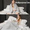 100W  Flannel Electric Heating Blanket With Thermostat Timer Switch,Style: 3rd Gear US Plug