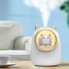 A-16 Home Office Silent Mini Lucky Cat USB Humidifier(White)