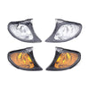 For 2002-2005 BMW 3 Series E46 Car Front Corner Parking Turn Signal Lights(White Right OE 63137165860)