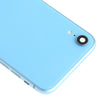iPhone XR Blue Battery Back Cover Assembly with Side Keys & Wireless Charging