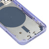 iPhone 12 Mini Back Cover Purple - SIM Tray & Lens