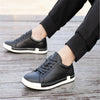 Baroque Shoes Casual PU Leather Sports Shoes for Men, Size:47(Black)