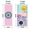 Home Yoga Towel Printing Portable Non-Slip Yoga Blanket, Colour: Elephant  Large