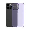 For iPhone 14 Pro Max Honeycomb Hollow Heat Dissipation Phone Case(Deep Purple)