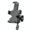 A04 Metal Motorcycle Mobile Phone Navigation Bracket Bicycle Frame Multifunctional Car Fixed Clamp(Rearview Mirror Model)