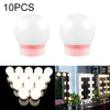 10  LEDs Mirror Front Light Dimmable Makeup Mirror USB Touch Control Light