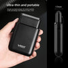 VGR V-390 5W USB Portable Reciprocating Electric Shaver (Black)