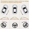 Car Universal HD Night Vision Rear View Reversing Three-Control Fisheye Camera, Style: AHD1080P Plug-in Gold Edge Interpolation