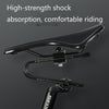 WEST BIKING YP0801100 Bicycle Seat Cushions Comfortable Bow Seat Shock Absorbers Mountain Bikes Saddles(Black)