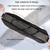 77x55cm Electrical Motorcycle Seat Cover Summer Breathable 3D Mesh Motorcycle Anti-Scald Cushion(Black)