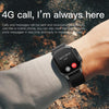 LEMFO DM62 2.13 inch AMOLED Square Screen Smart Watch Android 8.1, Specification:2GB+16GB(Black)