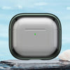 For AirPods 4 TPU Hybrid PC Case with Holder(Green)