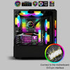 COOLMOON CM-GH2 5V ARGB GPU Holder (Black)