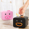 Emoji Expression Voice Electric Piggy Bank(Pink)
