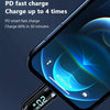 Mutural Li-CC001 1.2m PD20W Digital Display USB-C / Type-C to 8 Pin Charging Data Cable