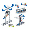 KY1001-2 Mechanical Engineering Assembled Building Blocks Children Puzzle Toys