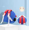 Kindergarten Schoolbag Cartoon Car Plush Backpack Children Cute Shoulder Bag(Fire Truck)