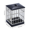 6802 Cell Phone Prison Cell Phone Storage Box with Alarm Clock Timer(Gray)