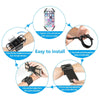 2 In 1 Four Paws Removable Swivel Arm Wrist Strap  For 4.5-6.5 Inch Phones(Blue)