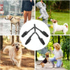 Waterproof Anti-Slip Dog Boots, Black, Medium