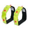 2 PCS 4 LED Lights Safety Run Reflective Arm / Leg Bands(Yellow)