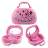 Creative Ballet Girl Handbag Design Music Jewelry Box(Pink)