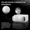 SOAIY Retro Subwoofer Bluetooth Speaker Wireless Mini Radio(Red)