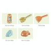 5pcs /Set Hourglass Children Outdoor Beach Toys Play Water Play Sand Set