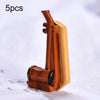 5pcs Micro Landscape Simulation Musical Instrument Resin Ornament Miniature Desktop Decoration, Style: No.6 Erhu