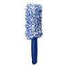 30cm Microfiber Long-handled Plush Tire Cleaning Brush(Blue White)