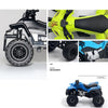 1:36 Simulated Beach Four-wheel Off-road Motorcycle Model Children Toy Car(Blue)