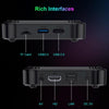 HK1 RBOX K8 8K Android 13.0 Smart TV Box with Remote Control, 4GB+64GB, RK3528 Quad-Core(AU Plug)
