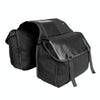 Bicycle Mountain Bike Back Pack Canvas Bag Cycling Supplies Equipment(Black)