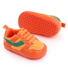 D2540 Autumn And Winter Soft Soled Walking Shoes Baby Shoes For 0-1 Years Old, Size: 13cm(Orange)