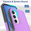 For Samsung Galaxy A35 5G / A55 5G 2 in 1 PC + TPU Phone Case(Purple)