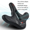 WEST BIKING YP0801122 Bicycle Mountain Bike Large Cushion Leisure And Comfortable Bicycle Saddle(Phoenix)