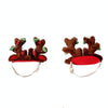 Sequinned Antler Christmas Hat for Dogs, Medium